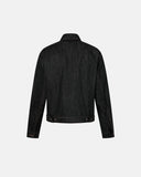 Black Raw Denim Jacket  | Inflation Streetwear