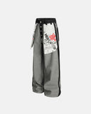 Distressed Reverse Design Baggy Jeans | Inflation Streetwear