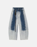 Monkey Wash Baggy Barrel Jeans | Inflation Streetwear