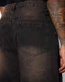 Acid Washed Ripped Jorts | Inflation Streetwear