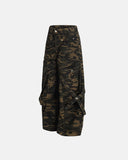 Multi-Pockets Barrel Camouflage Cargo Pants | Inflation Streetwear