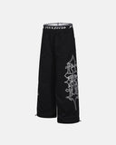 Gothic Graphic Wide Leg Sweatpants | Inflation Streetwear