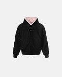 Reversible Faux Fur Hooded Jacket |  Inflation Streetwear