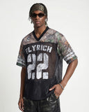 Camo Mesh Digital Print Jersey Tee | Inflation Streetwear