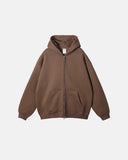 Fleece Double Zip Up Hoodies | Inflation Streetwear