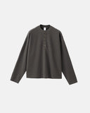 Old Money Style Henley Long Sleeve Tees | Inflation Streetwear