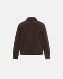 Suede Fireman Clasp Cotton Padded Jacket | Inflation Streetwear