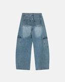 Multi Pockets Baggy Barrel Jeans | Inflation Streetwear