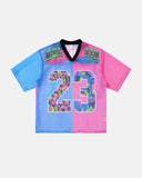 Camo Graphic Mesh Jersey Tee | Inflation Streetwear