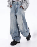 Clean Fit Acid Wash Baggy Jeans | Inflation Streetwear