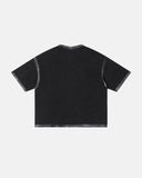 Distressed Painted Graphic Boxy T-Shirt | Inflation Streetwear