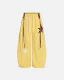 Star Patch Fleece Baggy Joggers | Inflation Streetwear