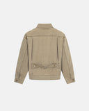 Acid Wash Fireman Clasp Denim Jacket | Inflation Streetwear