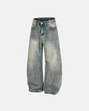 Washed Baggy Jeans | Inflation Streetwear