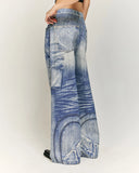 Digital Printing Denim Pants | Inflation Streetwear