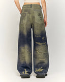 Digital Print Denim Pants | Inflation Streetwear