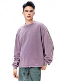 Distressed Washed Long Sleeve Tees | Inflation Streetwear