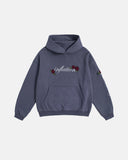 Poker Embroidery Boxy Hoodies | Inflation Streetwear