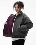 Cotton Padded Bomber Jacket | Inflation Streetwear