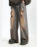 90s Grunge Revival Denim Jeans | Inflation Streetwear