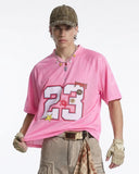 Number 23 Pink Mesh Jersey | Inflation Streetwear