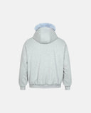 Baby Blue Faux Fur Jacket | Inflation Streetwear