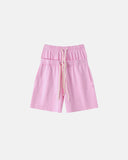 Double Waist Acid Wash Sweat Shorts | Inflation Streetwear