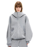 Heavyweight Boxy Zip Up Hoodies | Inflation Streetwear