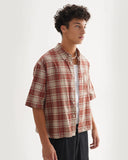 Boxy Fit Plaid Shirts | Inflation Streetwear