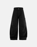 Multi Pockets Garment Washed Cargo Pants | Inflation Streetwear