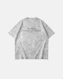 Distressed Tie-Dye Reflective Print T-Shirt | Inflation Streetwear