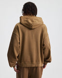 Acid Wash Stitching Zip Up Hoodies | Inflation Streetwear