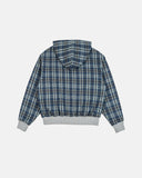 Reversible Plaid Cropped Hoodies | Inflation Streetwear