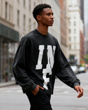 Reflective Logo Acid Wash Tees | Inflation Streetewear