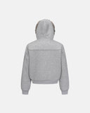 Faux Fur Collar Zip Up Hoodies | Inflation Streetwear