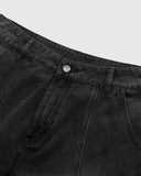 Retro Black Wash Baggy Jeans| Inflation Streetwear