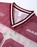 Floral Digital Print Mesh Jersey | Inflation Streetwear