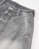 Blue Acid Wash Barrel Jeans | Inflation Streetwear