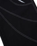 Skeleton Embroidery Baggy Jeans | Inflation Streetwear