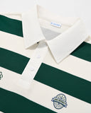 Green Rugby Polo Shirt | Inflation Streetwear