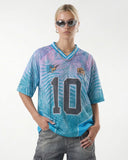 Oversized Mesh Football Jersey | Inflation Streetwear