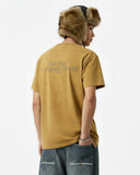 Distressed Tie-Dye Reflective Print T-Shirt | Inflation Streetwear