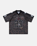 Number 23 Leopard Mesh Jersey | Inflation Streetwear