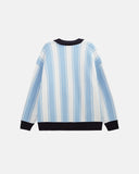 Retro Striped Jacquard Sweaters | Inflation Streetwear
