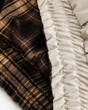 Reversible Plaid Baseball Jacket | Inflation Streetwear