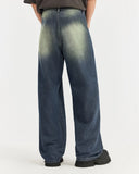 Monkey Washed Baggy Jeans | Inflation Streetwear