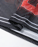 Flame Graphic Mesh Jersey | Inflation Streetwear
