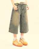 Acid Wash Jumbo Jorts | Inflation Streetwear