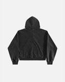 Acid Wash Boxy Metal Clasp Hoodies | Inflation Streetwear