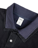 Retro Monkey Washed Layered Polo Shirt | Inflation Streetwear